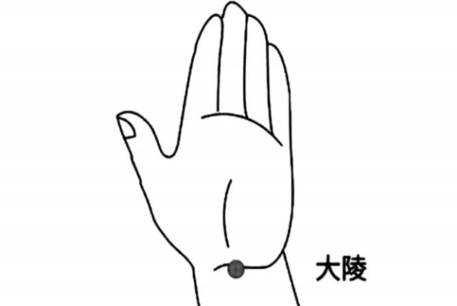 消化不良常按大陵穴