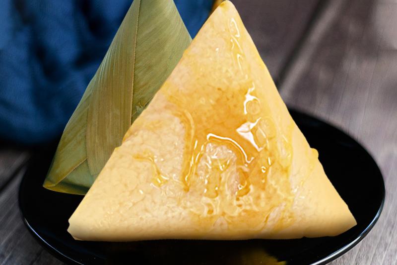 关中名小吃 蜂蜜凉粽子