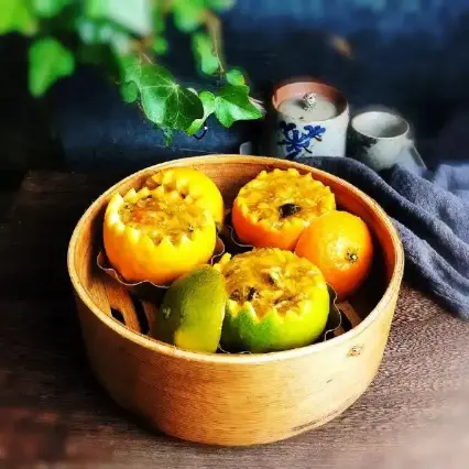 蟹酿橙 美食与文化的交融