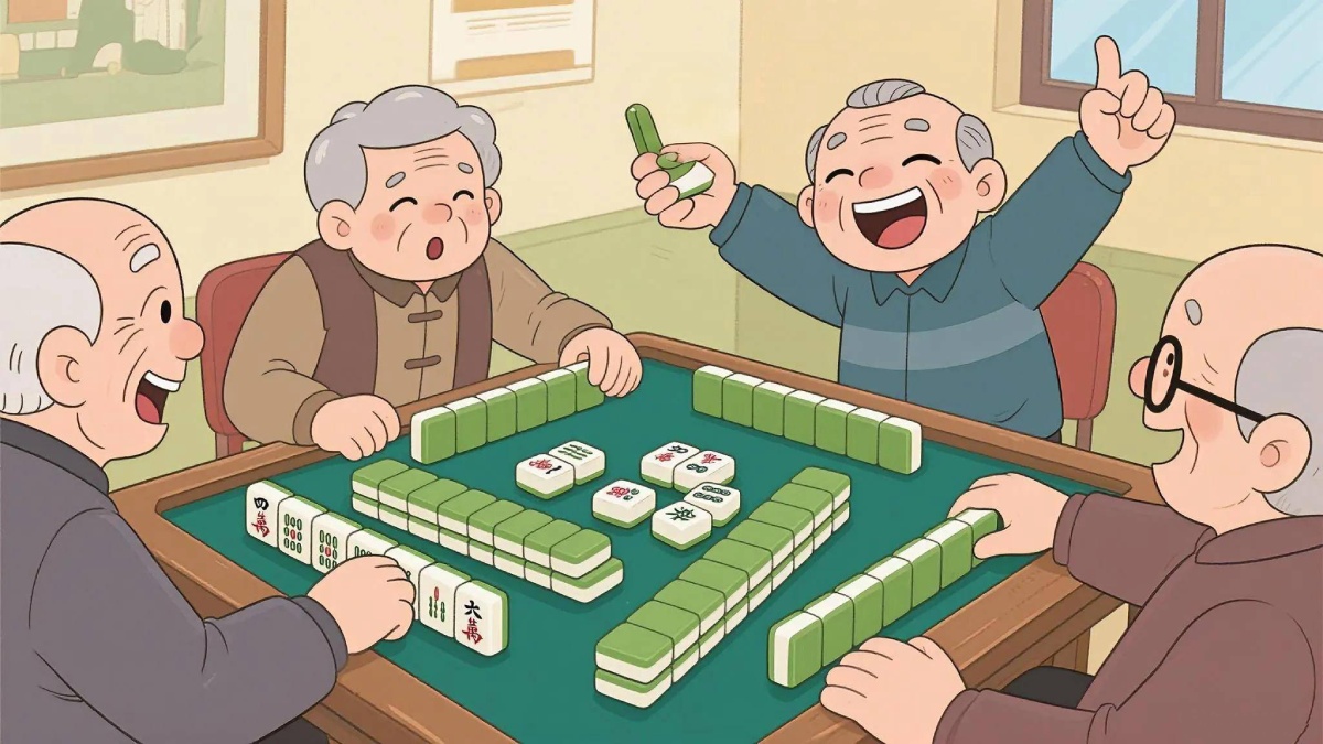 打麻将真的可以预防老年痴呆!