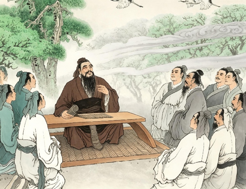 春秋乱世,孔子为何能活到 73岁?《论语》 里藏的长寿秘诀