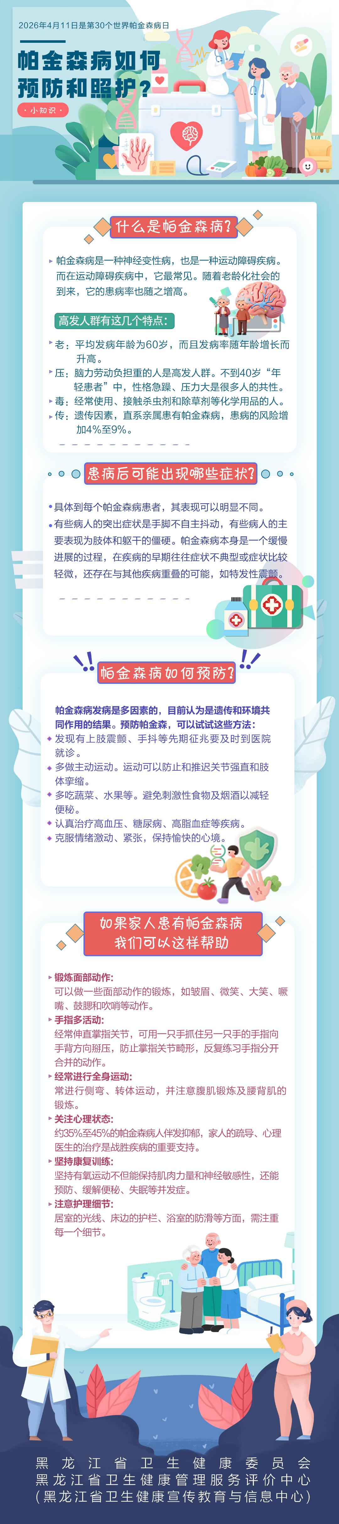世界帕金森病日｜你了解帕金森病吗？现在科普一下