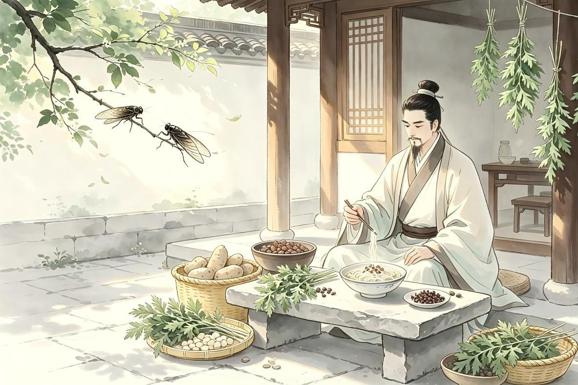昼长阳极藏医道 顺时养生度清夏