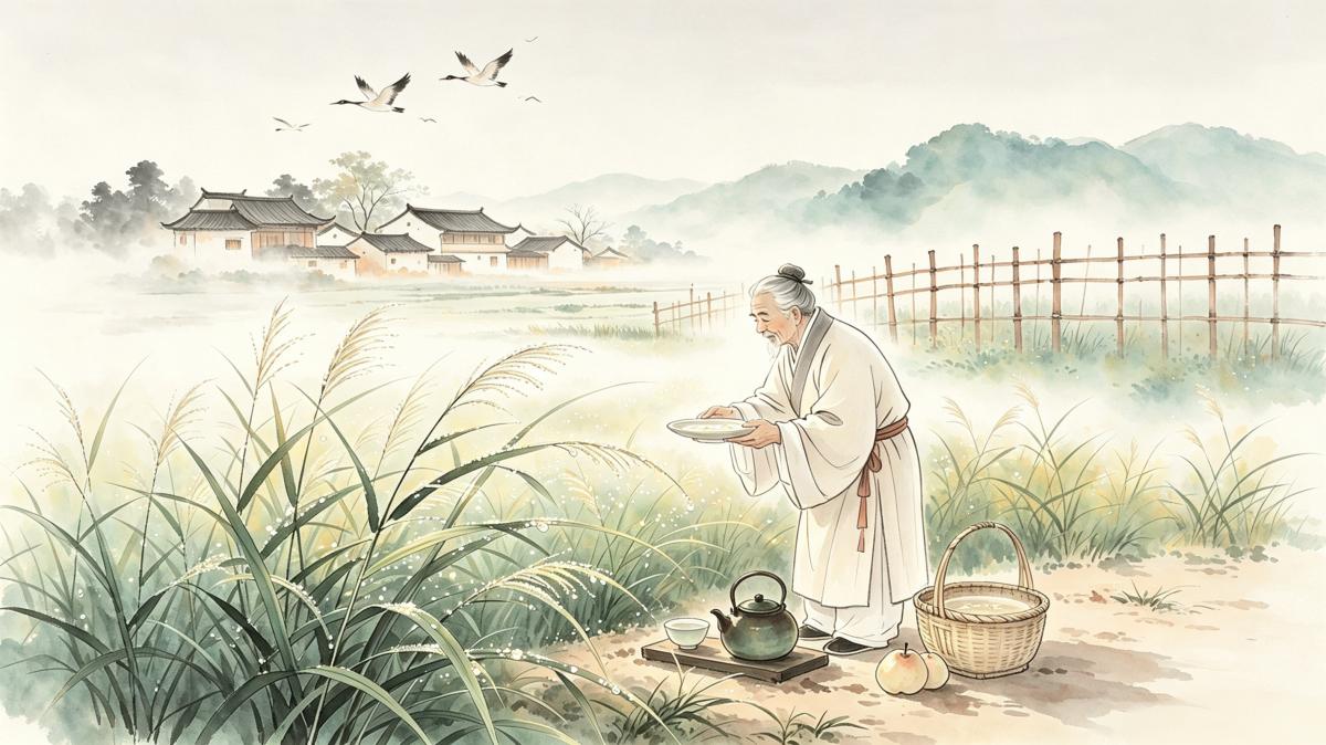 白露:露水一凉,先把肺养起来