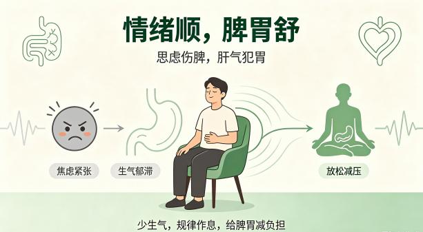 脾胃病:三分治,七分养,情绪与饮食都是“药”