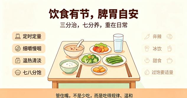 脾胃病:三分治,七分养,情绪与饮食都是“药”