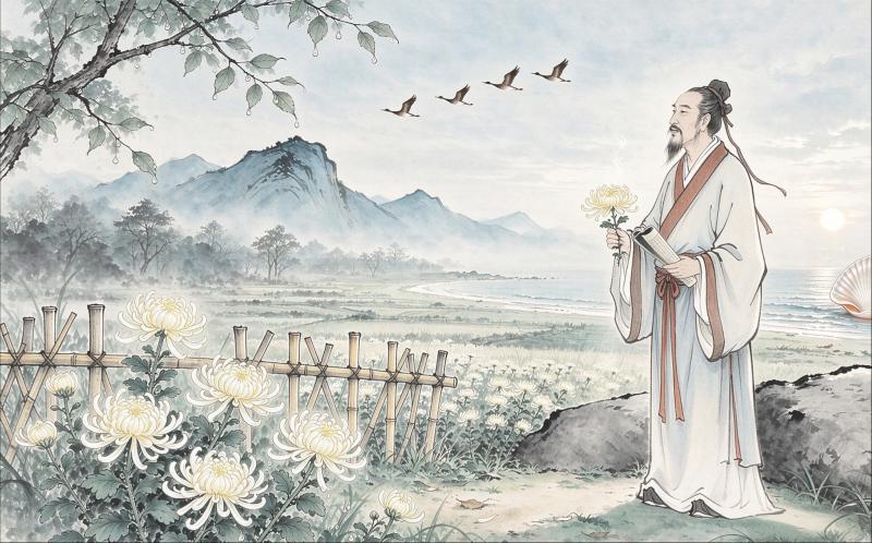寒露:露凝而寒,秋里养身心